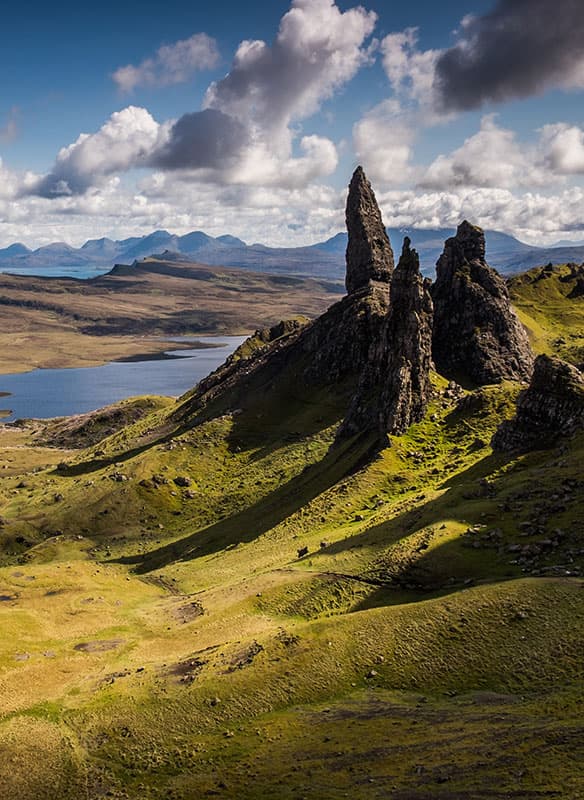 Scenic Summertime Scottish Isles