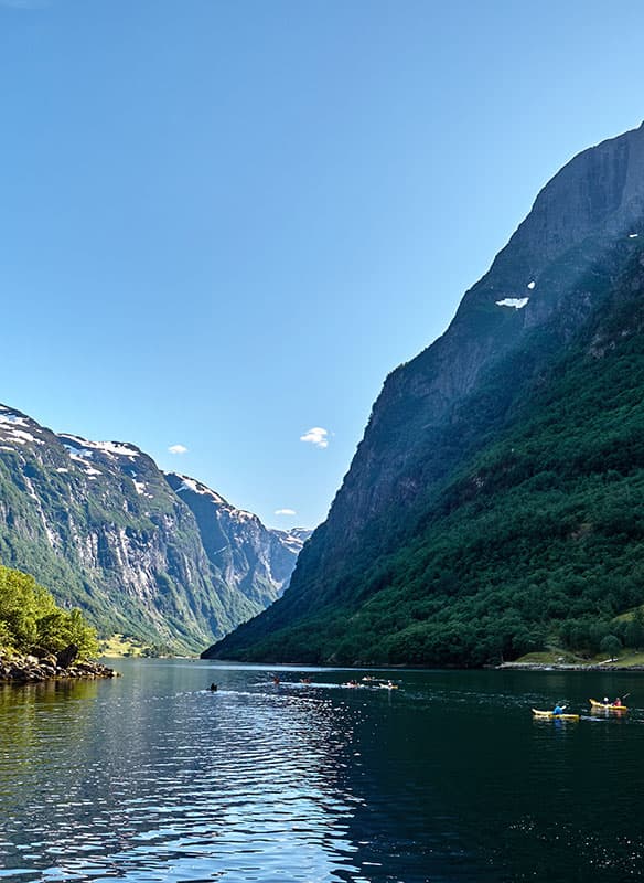 Autumn Fjords of Norway