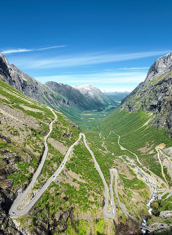 Summertime Norwegian Fjords